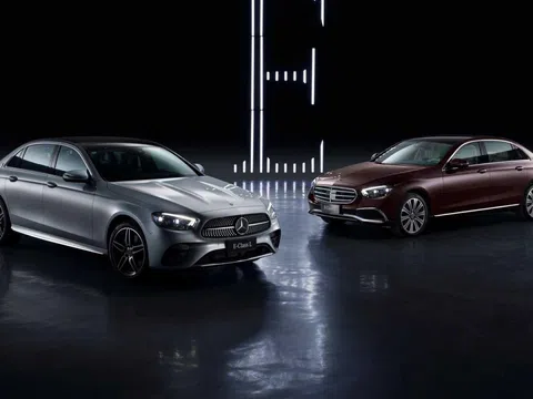 Mercedes E-Class 2021 phiên bản kéo dài chào giá 1,46 tỷ đồng