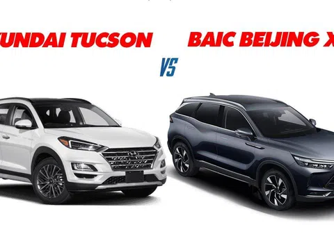 So sánh xe Baic Beijing X7 2020 và Hyundai Tucson 2020: "Tân binh" mới nổi thách thức "lão làng"