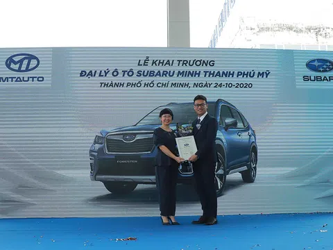 Subaru Việt Nam khai trương đại lý ủy quyền thứ 6 trong năm 2020