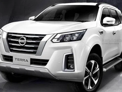 Nissan Terra 2021 xuất đầu lộ diện