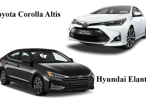 So sánh xe Toyota Corolla Altis 2020 và Hyundai Elantra 2020: Xe Hàn giá rẻ hay xe Nhật giữ giá?