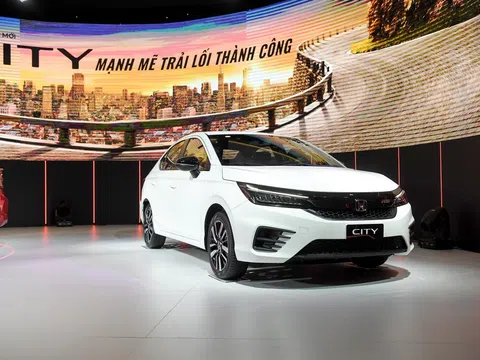 Vay mua xe Honda City 2021 trả góp