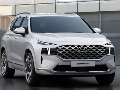 Hyundai Santa Fe 2021 báo giá khởi điểm 648 triệu đồng