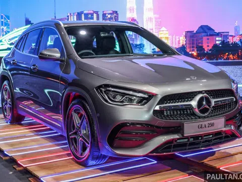 Mercedes-Benz GLA-Class 2021 ra mắt Malaysia, chốt giá từ 1,4 tỷ đồng