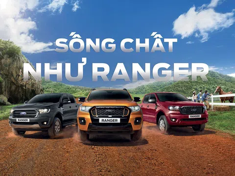 Ford Ranger kỷ niệm 20 năm tại Việt Nam bằng chiến dịch thương hiệu mới