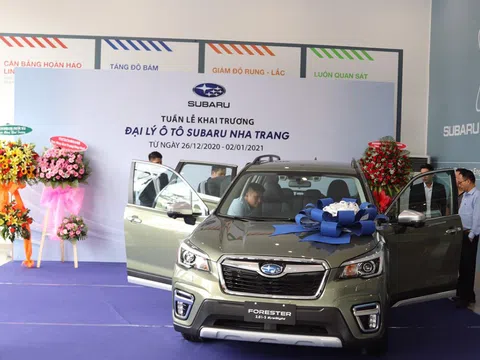 Subaru Việt Nam kết thúc năm 2020 với đại lý thứ 9 tại Nha Trang