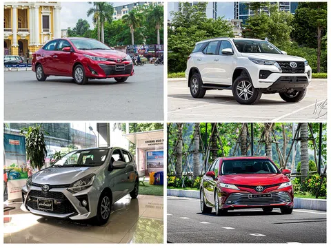 Tư vấn xe Toyota: Các phiên bản đáng mua nhất tại Việt Nam kèm giá bán chính thức