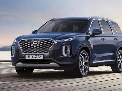 Hyundai Palisade 2021 có giá khởi điểm gần 1,3 tỷ đồng