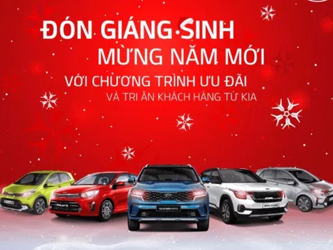 Đón Giáng Sinh, Kia Việt Nam tung loạt khuyến mãi hàng chục triệu đồng