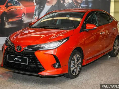 Cận cảnh Toyota Vios 2021 tại đại lý Malaysia, chờ ngày về Việt Nam