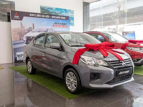 Đánh giá xe Mitsubishi Attrage MT 2020: Ngoại hình đẹp, giá không đổi