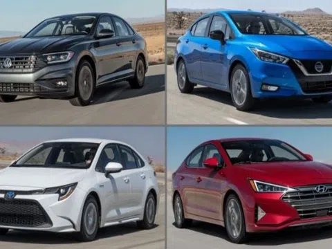 Những mẫu sedan mới rẻ nhất năm 2020