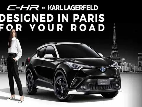 Toyota C-HR by Karl Lagerfeld bản đặc biệt giá 874 triệu đồng