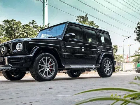 Cận cảnh xe Mercedes-AMG G63 2020, nhiều điểm hấp dẫn đại gia Việt