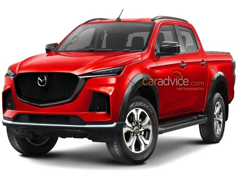 Xem trước Mazda BT-50 thế hệ mới qua ảnh dựng