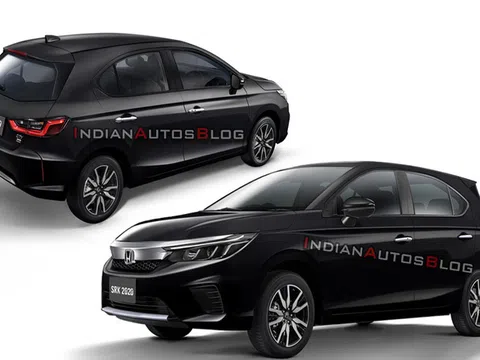 Honda City Hatchback 2020 sẵn sàng đấu Hyundai Accent hatchback