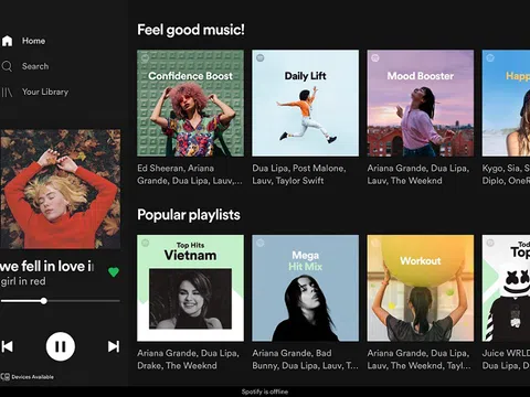 Lượng người đăng kí trả phí Spotify tăng mạnh trong mùa dịch