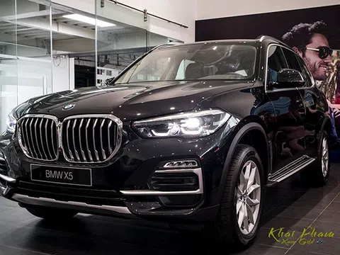 BMW X5 xDrive40i 2020 giá gần 4,2 tỷ đồng tại Việt Nam, "xịn" như X7 với cần số pha lê