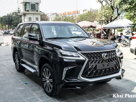 Ảnh chi tiết xe Lexus LX570 Super Sport 2020 bản độ Trung Đông 4 ghế VIP MBS tại Việt Nam