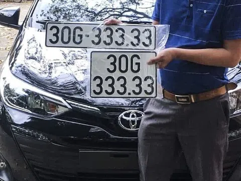 Xôn xao chủ nhân Toyota Vios bốc biển ngũ quý 3 tại Hà Nội