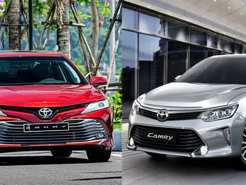 Phân biệt xe Toyota Camry nhập khẩu và lắp ráp trong nước