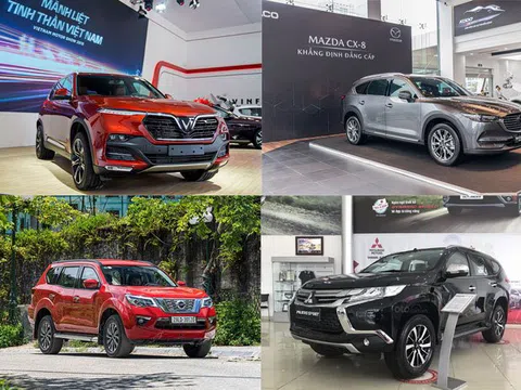 Loạt xe SUV 7 chỗ giảm giá mạnh nhất trong tháng 5/2020