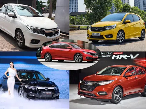 Những mẫu Honda tại Việt Nam đều có giá cao nhất nhì phân khúc