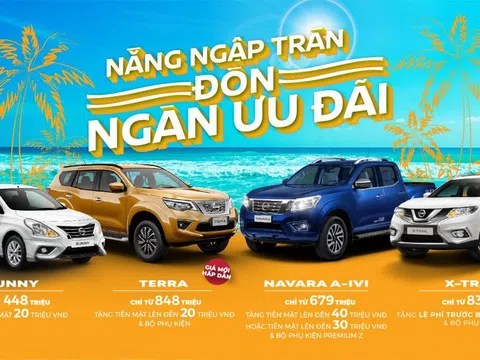 Nissan Việt Nam giảm đến 50% lệ phí trước bạ và ưu đãi hàng loạt trong tháng 6/2020