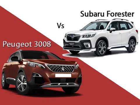 So sánh xe Subaru Forester GT Edition 2020 và Peugeot 3008 2020: Ngang giá ngang chất lượng