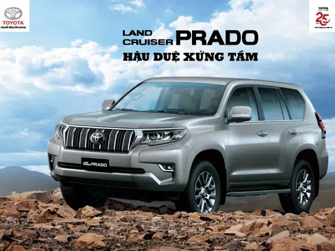 Giá lăn bánh xe Toyota Land Cruiser Prado 2020: Tăng 43 - 63 triệu đồng