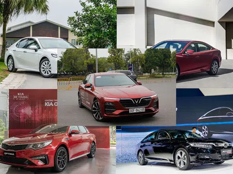 Phân khúc sedan hạng D tháng 5/2020: VinFast LUX A2.0 bất ngờ giữ ngôi vị đầu bảng