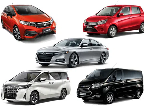 Top xe bán chậm nhất tháng 5/2020: Honda góp mặt 2 cái tên