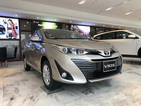 Phân khúc xe hạng B tháng 5/2020: Toyota Vios vẫn làm chủ cuộc chơi