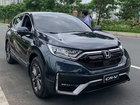 Honda CR-V 2020 lắp ráp trong nước lộ ảnh "trần trụi", chờ ưu đãi 50% trước bạ 