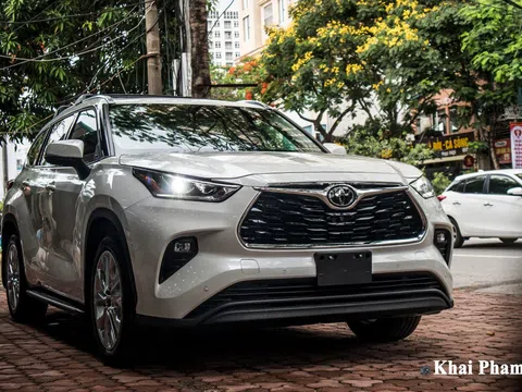 Ngắm ảnh chi tiết xe Toyota Highlander Limited 2020 đầu tiên về Việt Nam