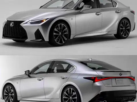 Lexus IS 2021 lộ diện toàn bộ