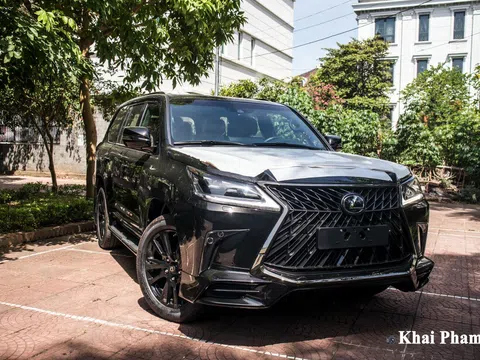 Lexus LX 570 Super Sport Black Edition 2020 đầu tiên về Việt Nam, nhiều chi tiết hầm hố