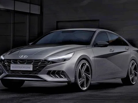 Hyundai Elantra N Line 2021 hiệu suất cao, thể thao thượng đỉnh