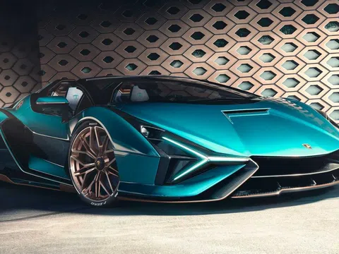 Siêu xe thể thao mui trần Lamborghini Sián Roadster trình làng với số lượng có hạn