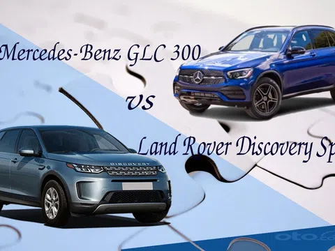 So sánh xe Mercedes-Benz GLC 300 2020 và Land Rover Discovery Sport 2020 vừa ra mắt Việt Nam