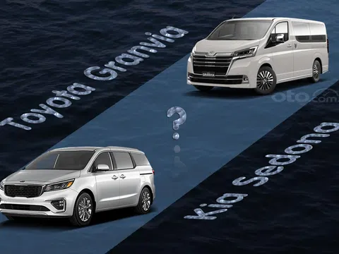 So sánh xe Toyota Granvia 2020 và Kia Sedona 2020: Cuộc cạnh tranh xe dịch vụ chuyên chở cao cấp