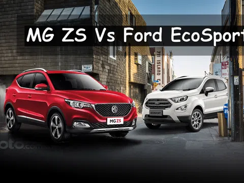 So sánh xe MG ZS 2020 và Ford EcoSport 2020: "Tân binh" đối đầu già gân