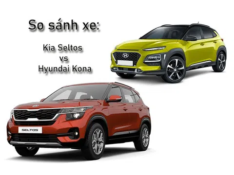 So sánh xe Kia Seltos Premium 2020 và Hyundai Kona 1.6 Turbo 2020: 750 triệu đồng, chọn xe Hàn nào?