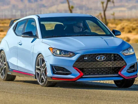 Hyundai Veloster N 2021 trình làng với hộp số mới