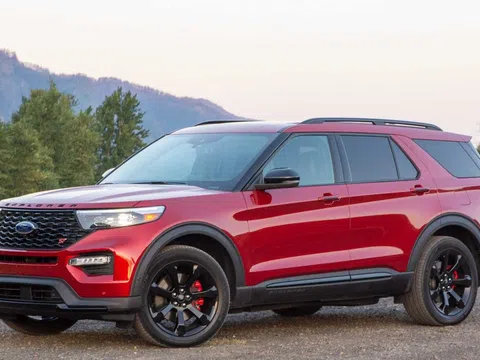 Bản hiệu suất cao Ford Explorer ST 2021 cập nhật nội thất mới