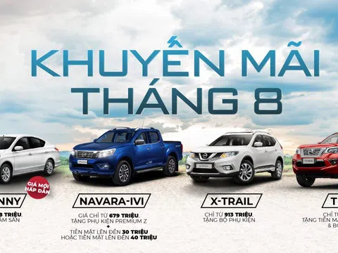 Nissan ưu đãi tháng 08/2020: Mua Nissan Sunny chỉ từ 428 triệu đồng