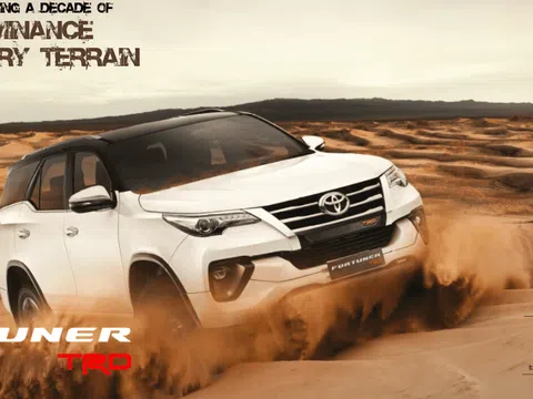 Toyota Fortuner TRD Limited Edition chào giá 1 tỷ đồng