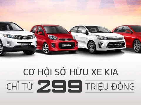 Tháng 8/2020, cơ hội mua xe hơi Kia giảm đến 60 triệu đồng