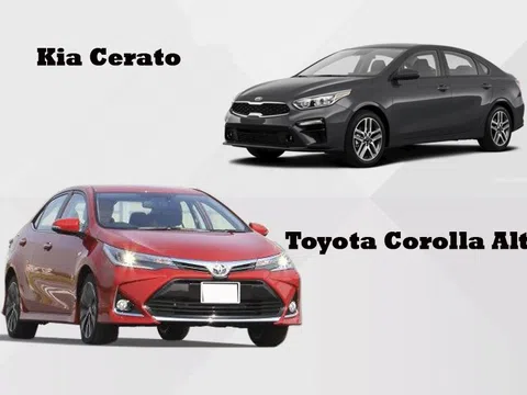 So sánh xe Toyota Corolla Altis 2020 và Kia Cerato 2020: Chọn xe gia đình nào?