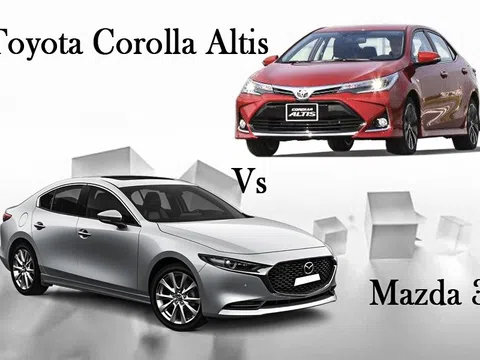 So sánh xe Toyota Corolla Altis 2020 và Mazda 3 2020: Thế trận khó đảo chiều